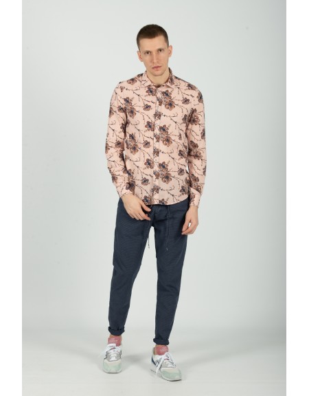 XAGON MAN παντελόνι chino CR3902 μπλε XAGON MAN - 5