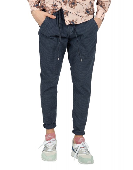 XAGON MAN παντελόνι chino CR3902 μπλε XAGON MAN - 9