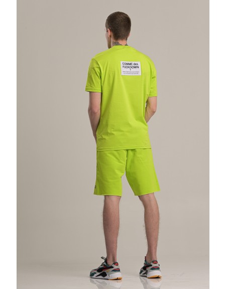 COMME DES FUCKDOWN t-shirt CDFU718 green COMME DES FUCKDOWN - 5
