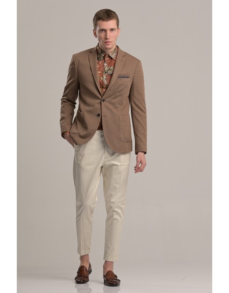 I AM BRIAN παντελόνι chino PA1252 εκρού I AM BRIAN - 6
