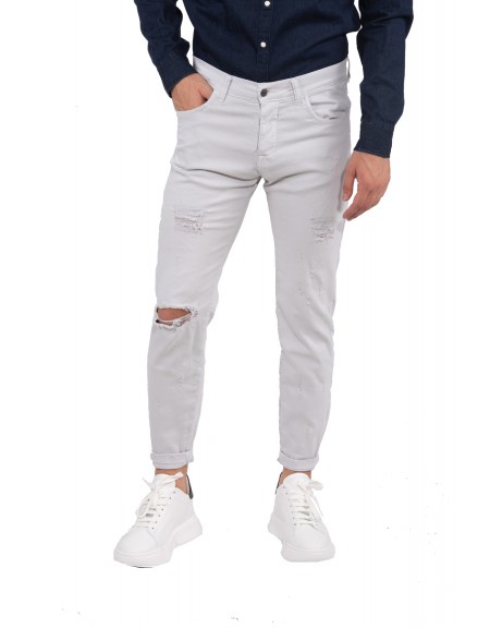 XAGON MAN jean CR3910 εκρού XAGON MAN - 10