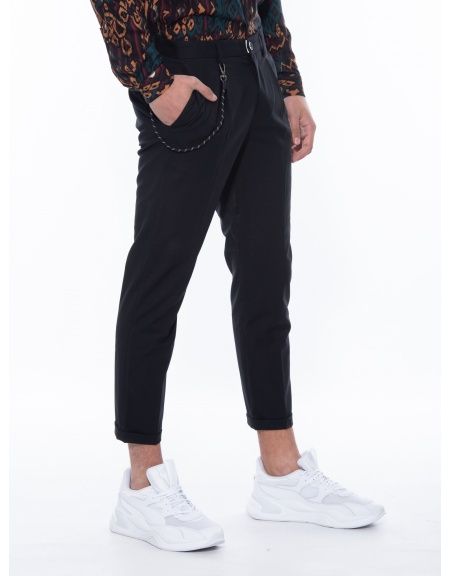 XAGON MAN chino pants PTELAF black XAGON MAN - 5