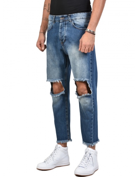 XAGON MAN JEAN pants FIT02 blue XAGON MAN - 3