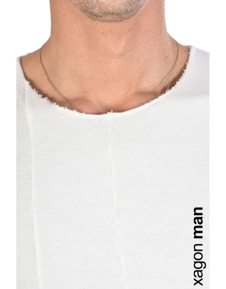 XAGON MAN T-shirt J21001 White XAGON MAN - 4