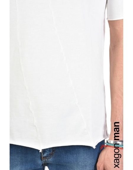 XAGON MAN T-shirt J21001 White XAGON MAN - 5