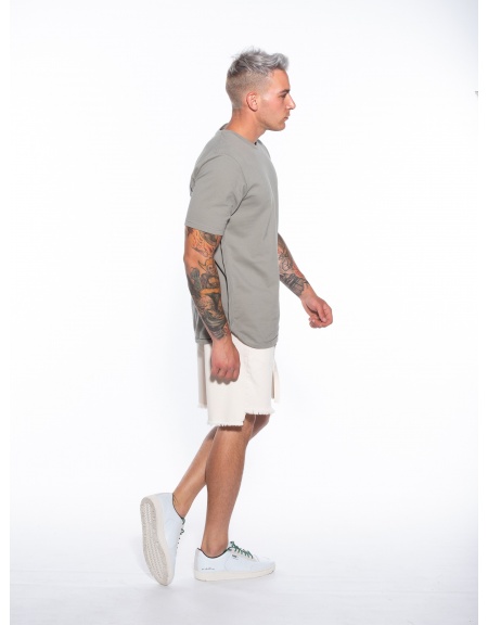 OVER-D Βερμούδα Chino OM805BR Εκρού OVER-D - 8