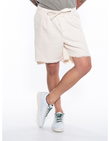 OVER-D Βερμούδα Chino OM805BR Εκρού OVER-D - 10