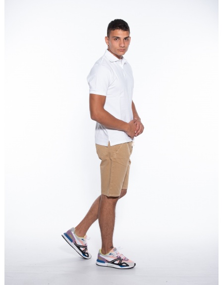 OVER-D Βερμούδα Chino OM700BR Μπεζ OVER-D - 8