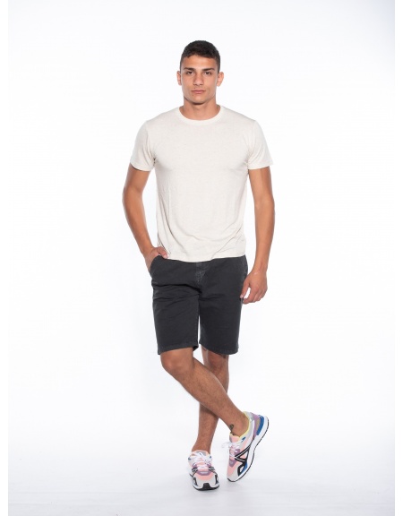 OVER-D Βερμούδα Chino OM700BR Μαύρο OVER-D - 6