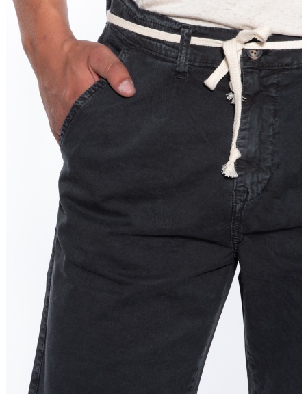 OVER-D Βερμούδα Chino OM700BR Μαύρο OVER-D - 5