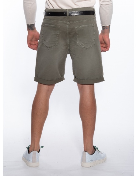 OVER-D Bermuda Jean OM688BR Khaki OVER-D - 2