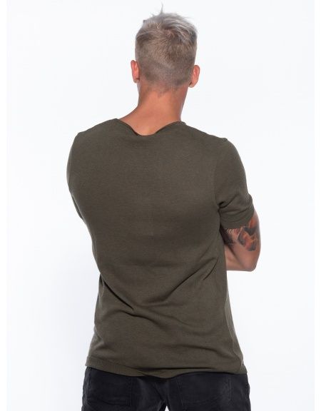 OVER-D T-shirt thread OM621MG Khaki OVER-D - 2
