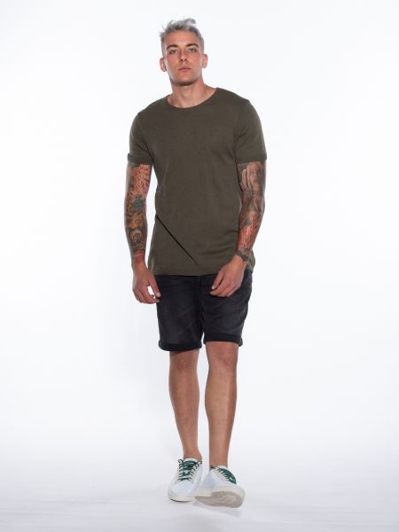 OVER-D T-shirt thread OM621MG Khaki OVER-D - 6