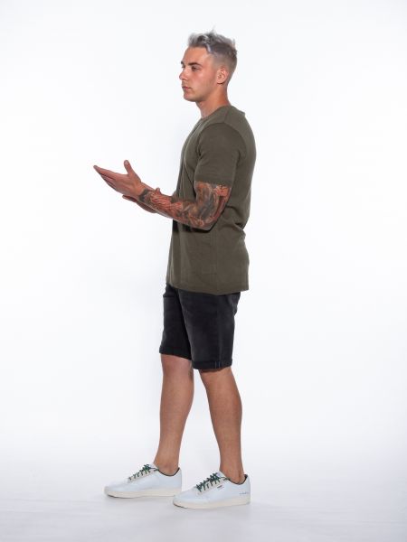 OVER-D T-shirt thread OM621MG Khaki OVER-D - 10