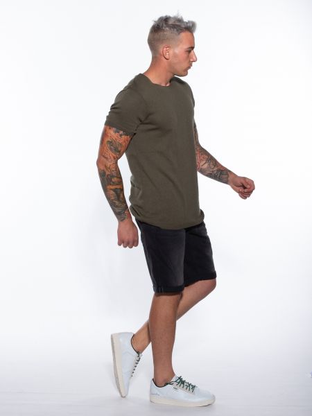 OVER-D T-shirt thread OM621MG Khaki OVER-D - 8