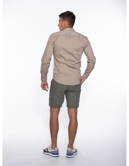 OVER-D Βερμούδα Chino OM624BR Λαδί OVER-D - 7