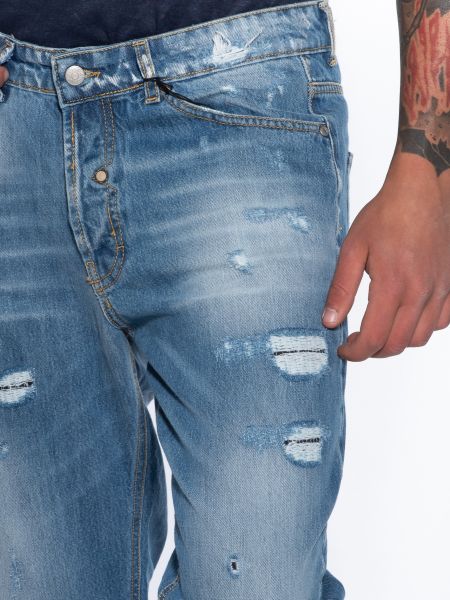 OVER-D Jean Παντελόνι OM259JN Μπλέ OVER-D - 5