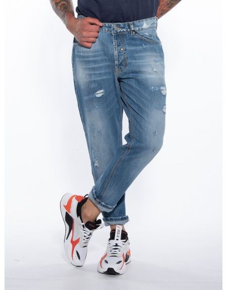 OVER-D Jean Παντελόνι OM259JN Μπλέ OVER-D - 1