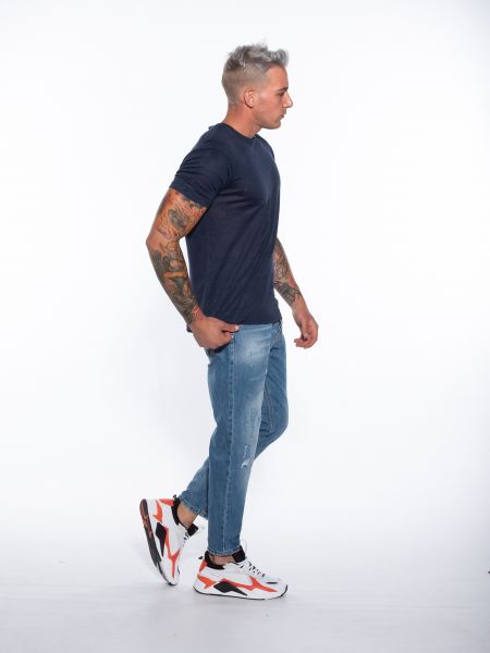 OVER-D Jean Παντελόνι OM259JN Μπλέ OVER-D - 8