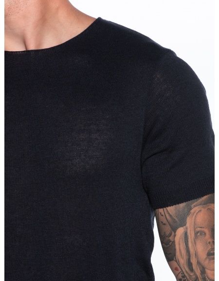 OVER-D T-shirt νημάτινο OM621MG Μπλε OVER-D - 5