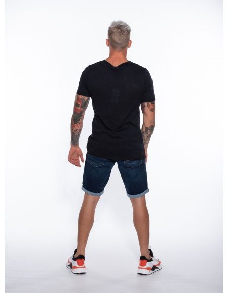 OVER-D T-shirt νημάτινο OM621MG Μπλε OVER-D - 7