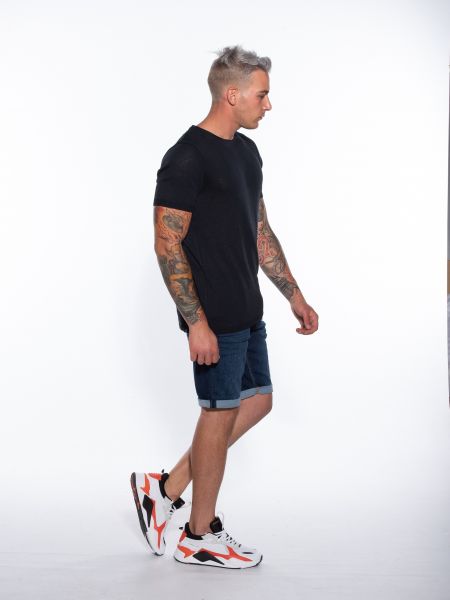 OVER-D T-shirt νημάτινο OM621MG Μπλε OVER-D - 8