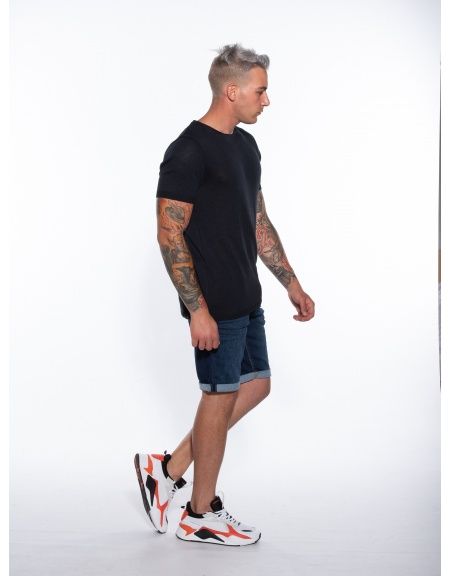 OVER-D T-shirt νημάτινο OM621MG Μπλε OVER-D - 8