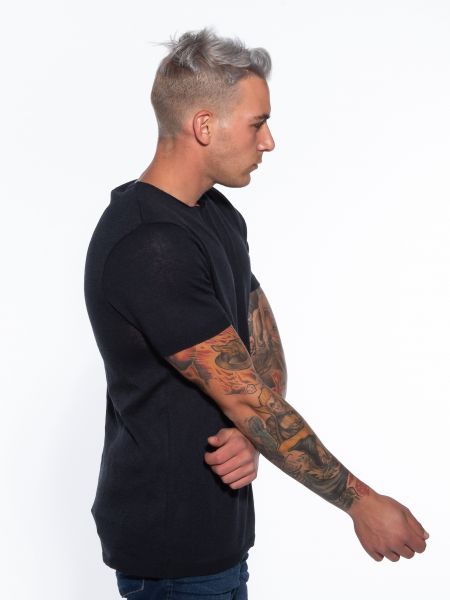 OVER-D T-shirt νημάτινο OM621MG Μπλε OVER-D - 3