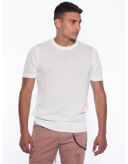 OVER-D T-shirt thread OM779MG Ecru OVER-D - 10