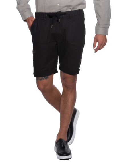 OVER-D Βερμούδα Chino OM624BR Μαύρο OVER-D - 10