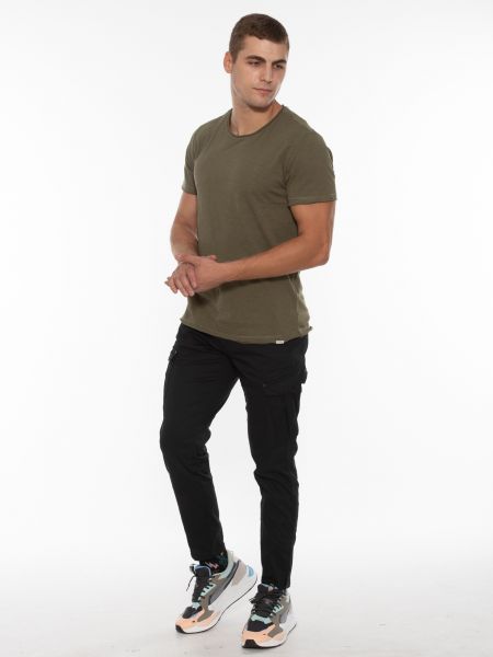 GABBA T-shirt Konrad Slub Tee P5353 Χακί GABBA - 10