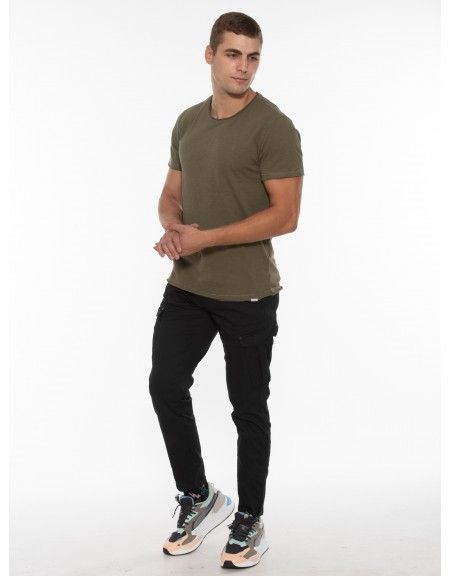 GABBA T-shirt Konrad Slub Tee P5353 Χακί GABBA - 10