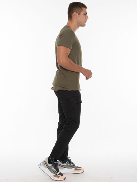 GABBA T-shirt Konrad Slub Tee P5353 Χακί GABBA - 9