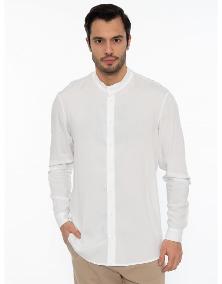 19 ATHENS Shirt mao K22-1004 White NINETEEN - 1