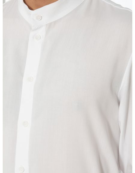 19 ATHENS Shirt mao K22-1004 White NINETEEN - 5
