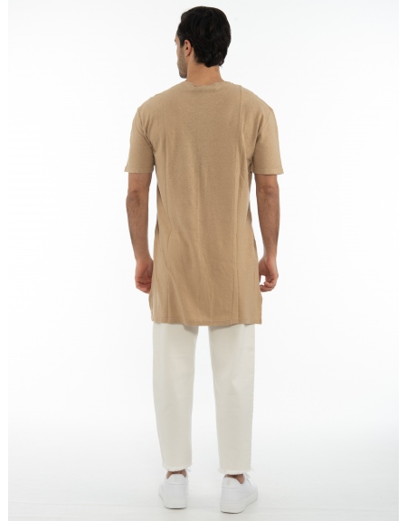 LA HAINE T-shirt 3J KREPT Μπεζ LA HAINE - 6