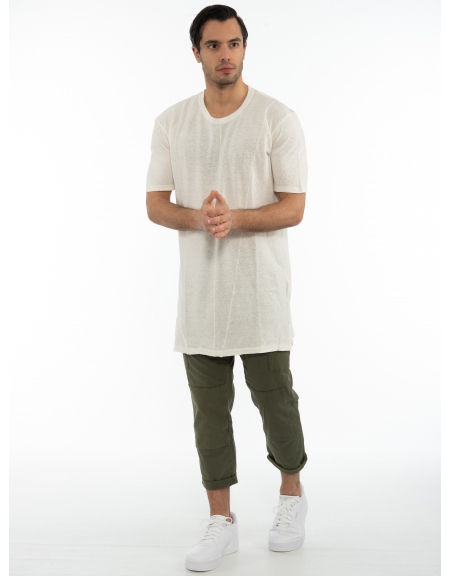 LA HAINE T-shirt 3J KREPT Λευκό LA HAINE - 4