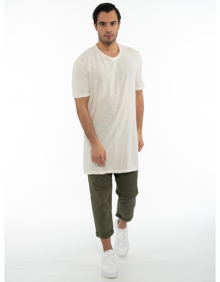 LA HAINE T-shirt 3J KREPT Λευκό LA HAINE - 7