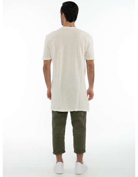 LA HAINE T-shirt 3J KREPT White LA HAINE - 5