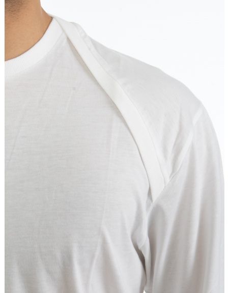 19 ATHENS T-shirt K22-1020 Λευκό NINETEEN - 5