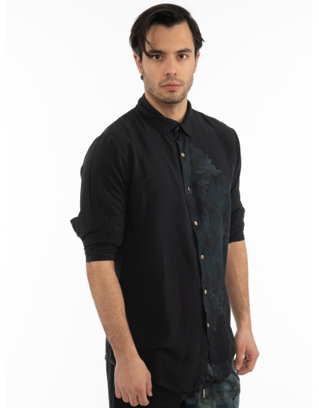 XAGON MAN Πουκάμισο 2V58200 Μαύρο XAGON MAN - 3