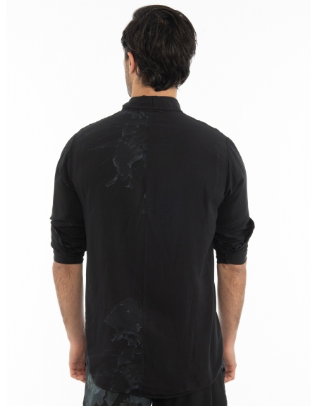 XAGON MAN Πουκάμισο 2V58200 Μαύρο XAGON MAN - 2