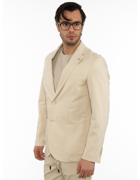 OVER-D Σακάκι OE1S2S2G02 Μπεζ OVER-D - 4