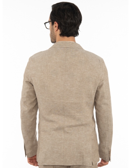 OVER-D Σακάκι OE1S2S2G11 Μπεζ OVER-D - 2