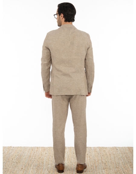 OVER-D Σακάκι OE1S2S2G11 Μπεζ OVER-D - 6