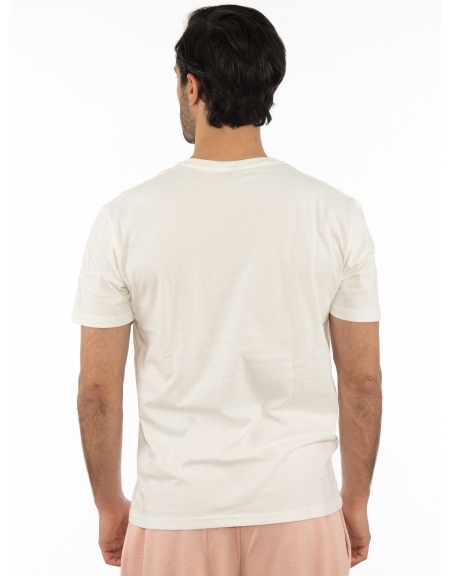 OVER-D T-shirt OT1S2S2T02 Εκρού OVER-D - 2