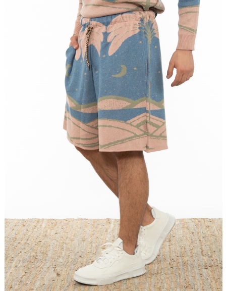 OVER-D Bermuda yarn OT1S2S2S24 Blue - Rotten apple OVER-D - 4