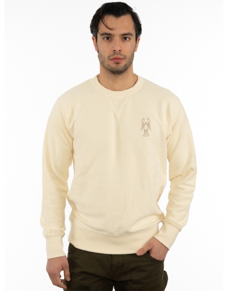 GABBA Sweatshirt NARA PRINT P6016 Ecru GABBA - 1