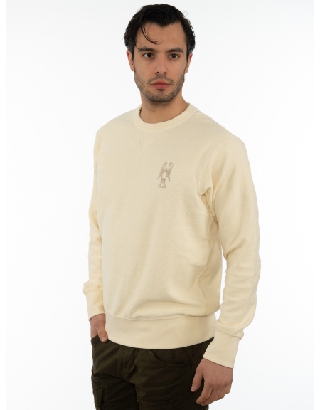 GABBA Sweatshirt NARA PRINT P6016 Ecru GABBA - 4