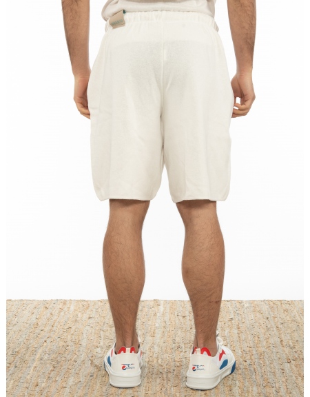 OVER-D Βερμούδα νημάτινη OT1S2S2S23 Λευκό OVER-D - 2